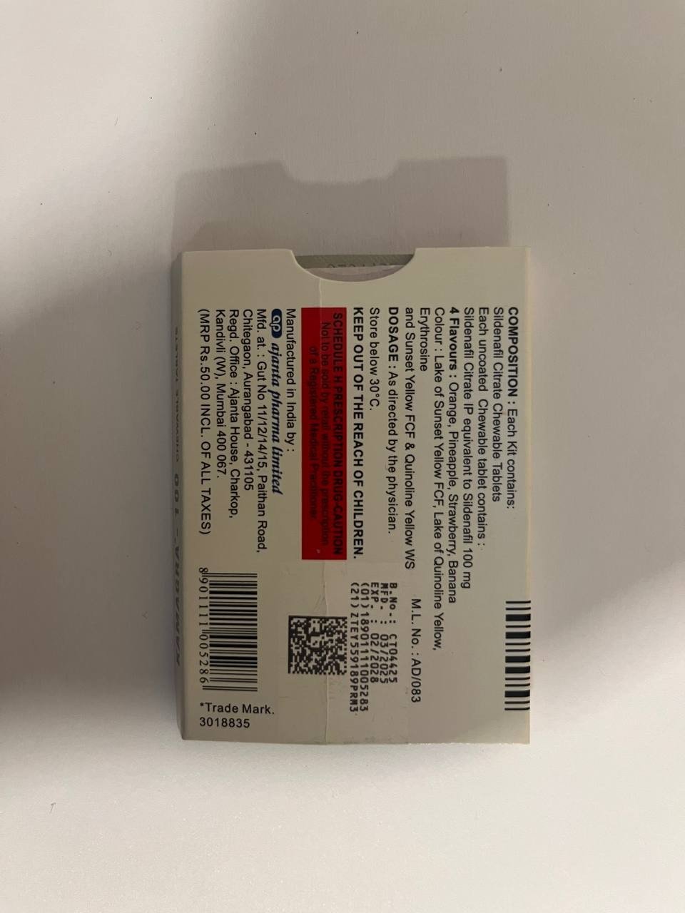 Kamagra chew - Image 3